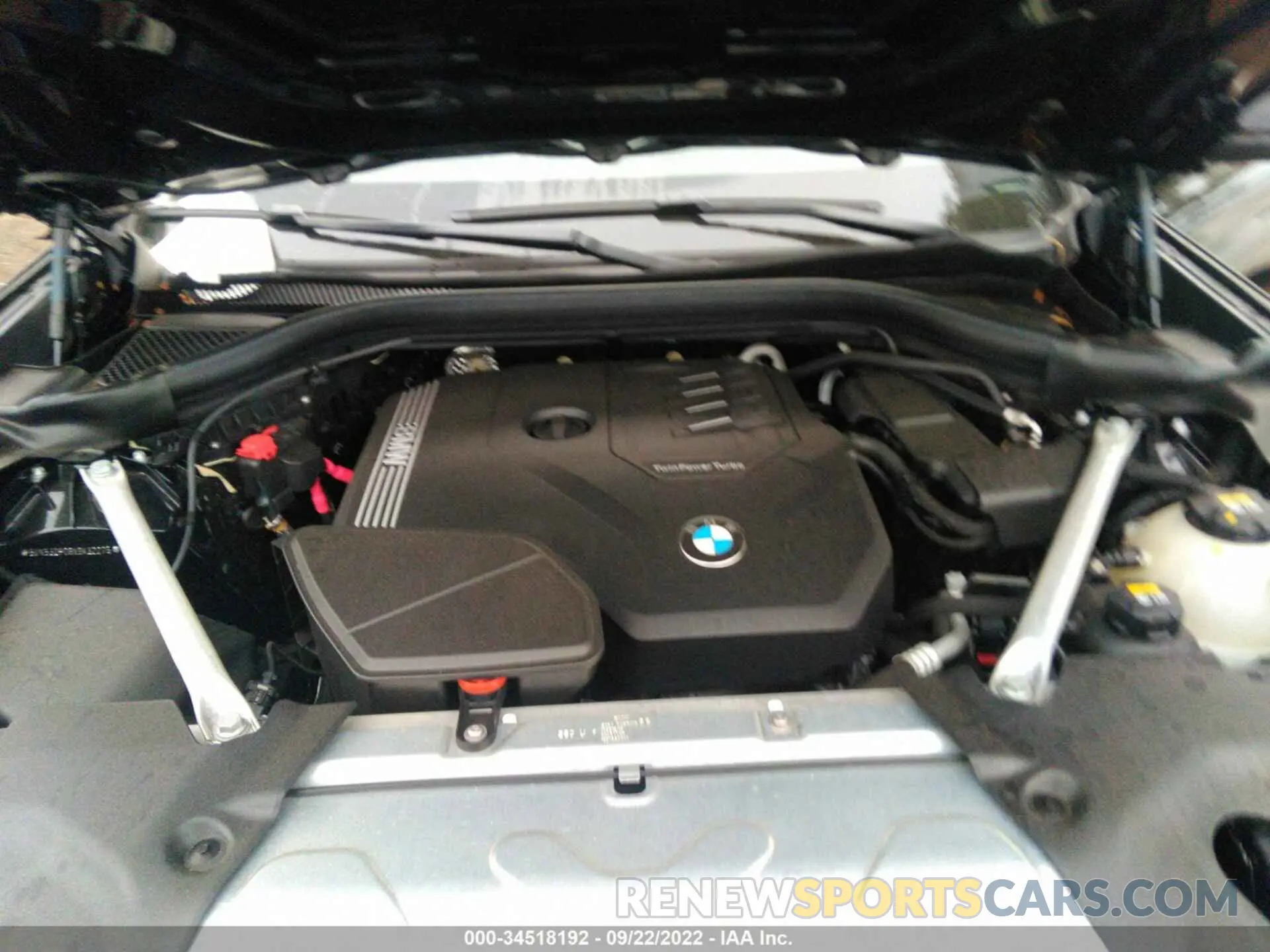10 Фотография поврежденного автомобиля 5UX53DP08N9K32275 BMW X3 2022