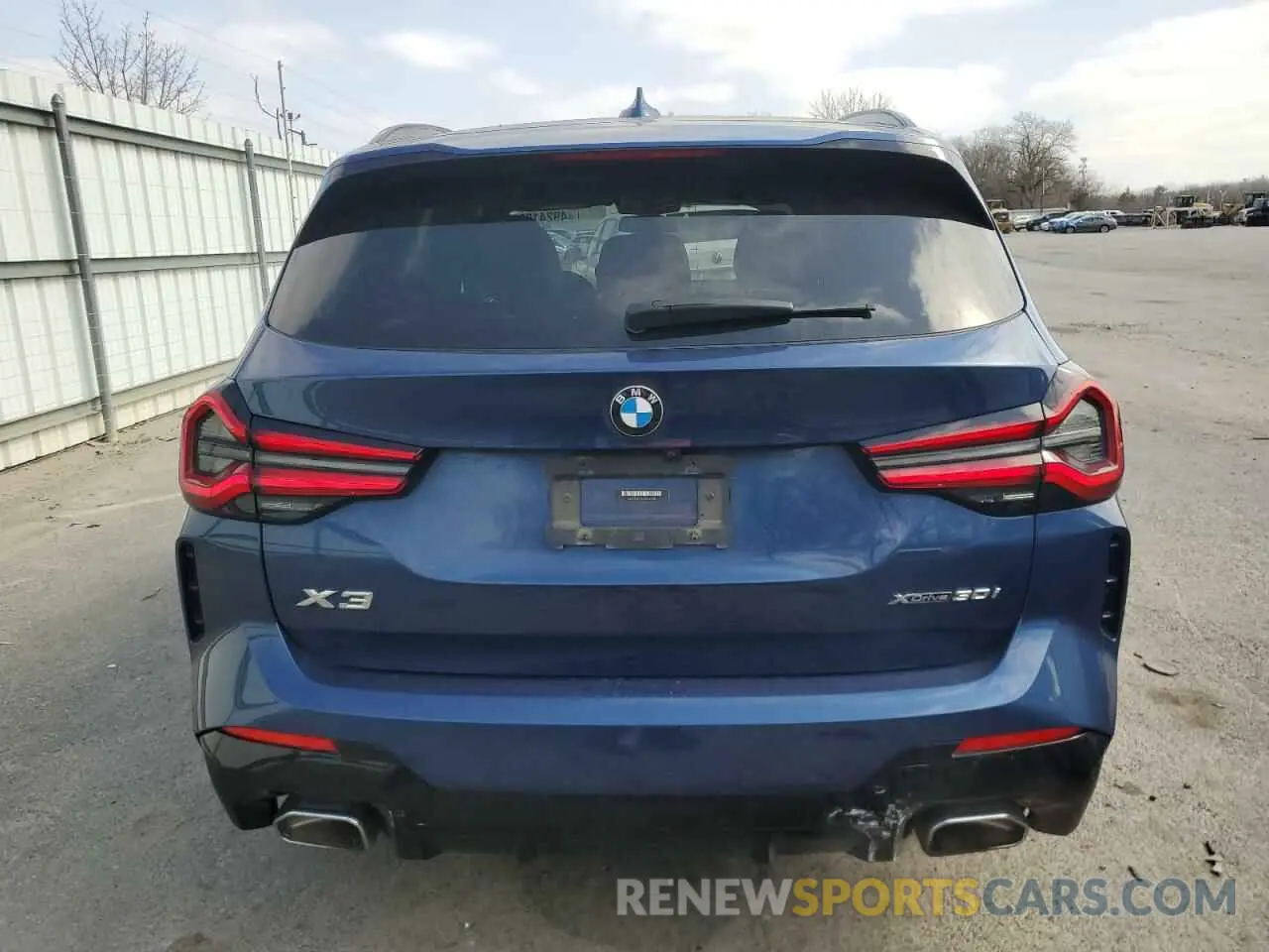6 Фотография поврежденного автомобиля 5UX53DP08N9N42135 BMW X3 2022