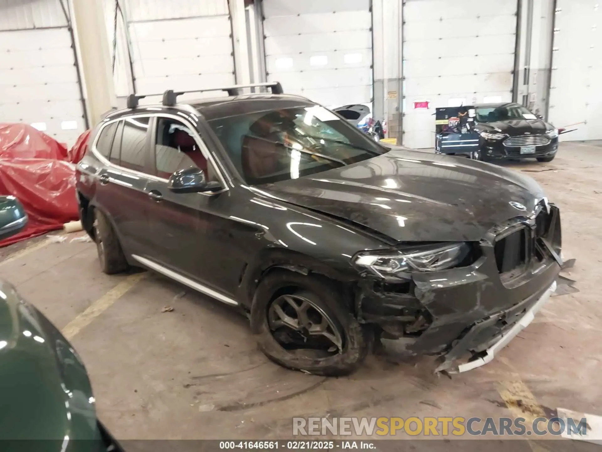 1 Фотография поврежденного автомобиля 5UX53DP09N9K75829 BMW X3 2022