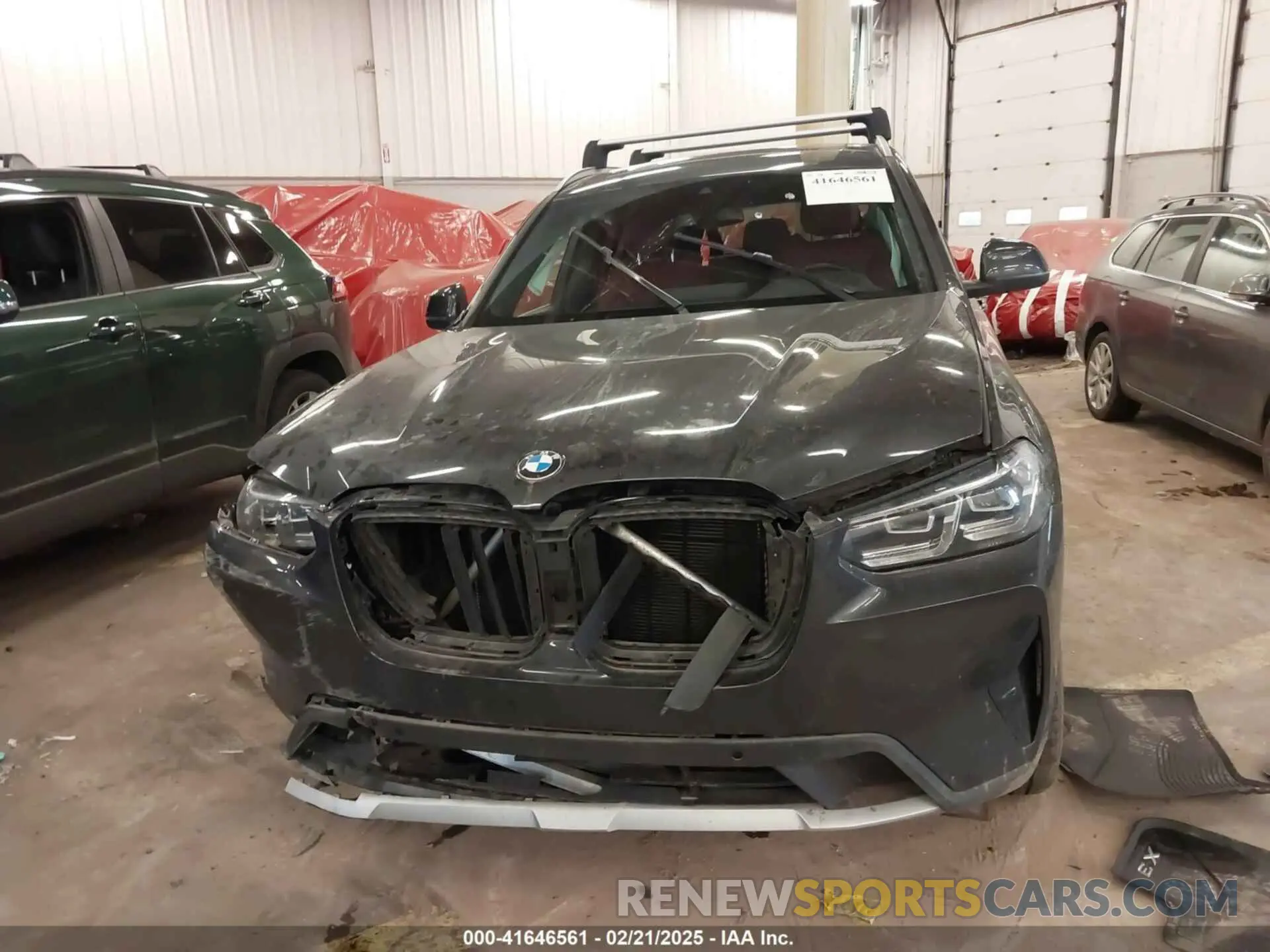 12 Фотография поврежденного автомобиля 5UX53DP09N9K75829 BMW X3 2022