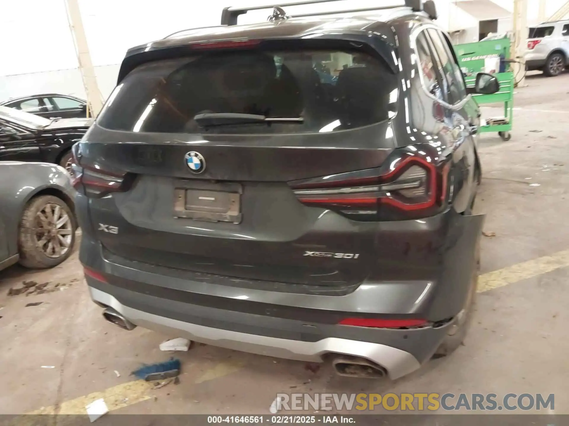 16 Фотография поврежденного автомобиля 5UX53DP09N9K75829 BMW X3 2022