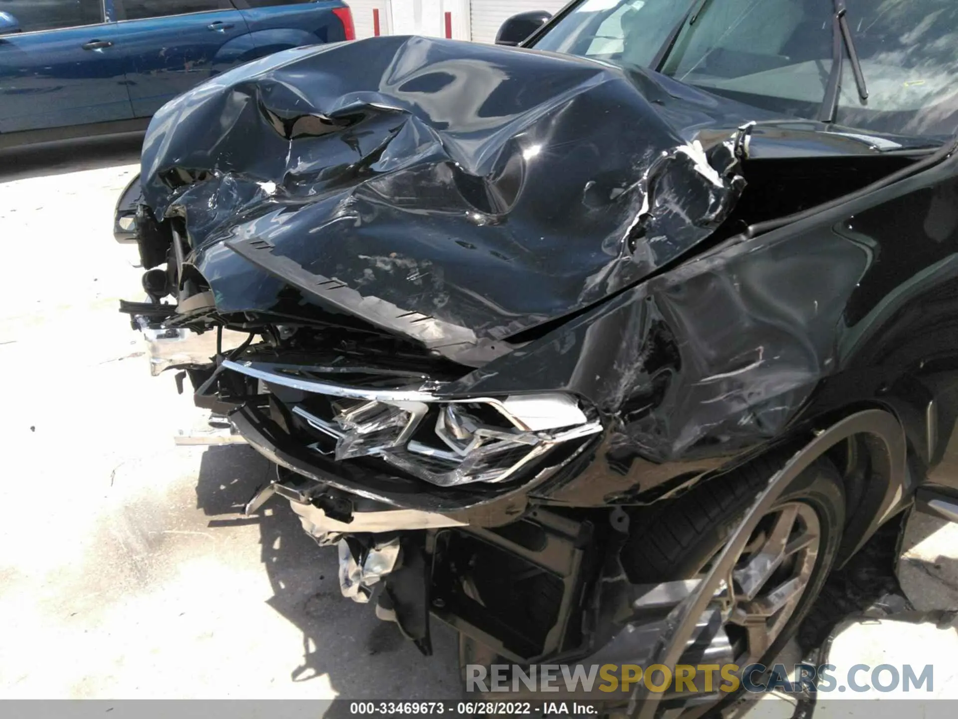 10 Фотография поврежденного автомобиля 5UX53DP09N9L36127 BMW X3 2022