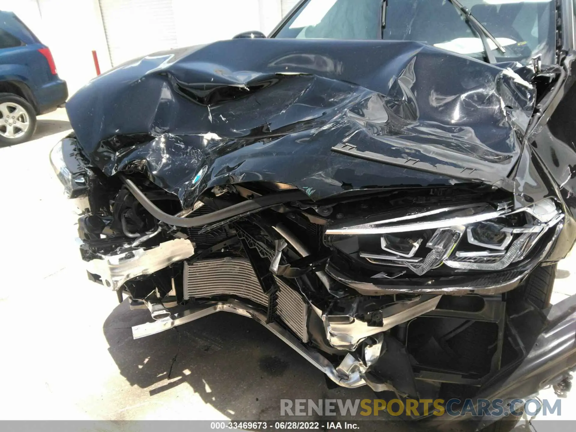 6 Фотография поврежденного автомобиля 5UX53DP09N9L36127 BMW X3 2022
