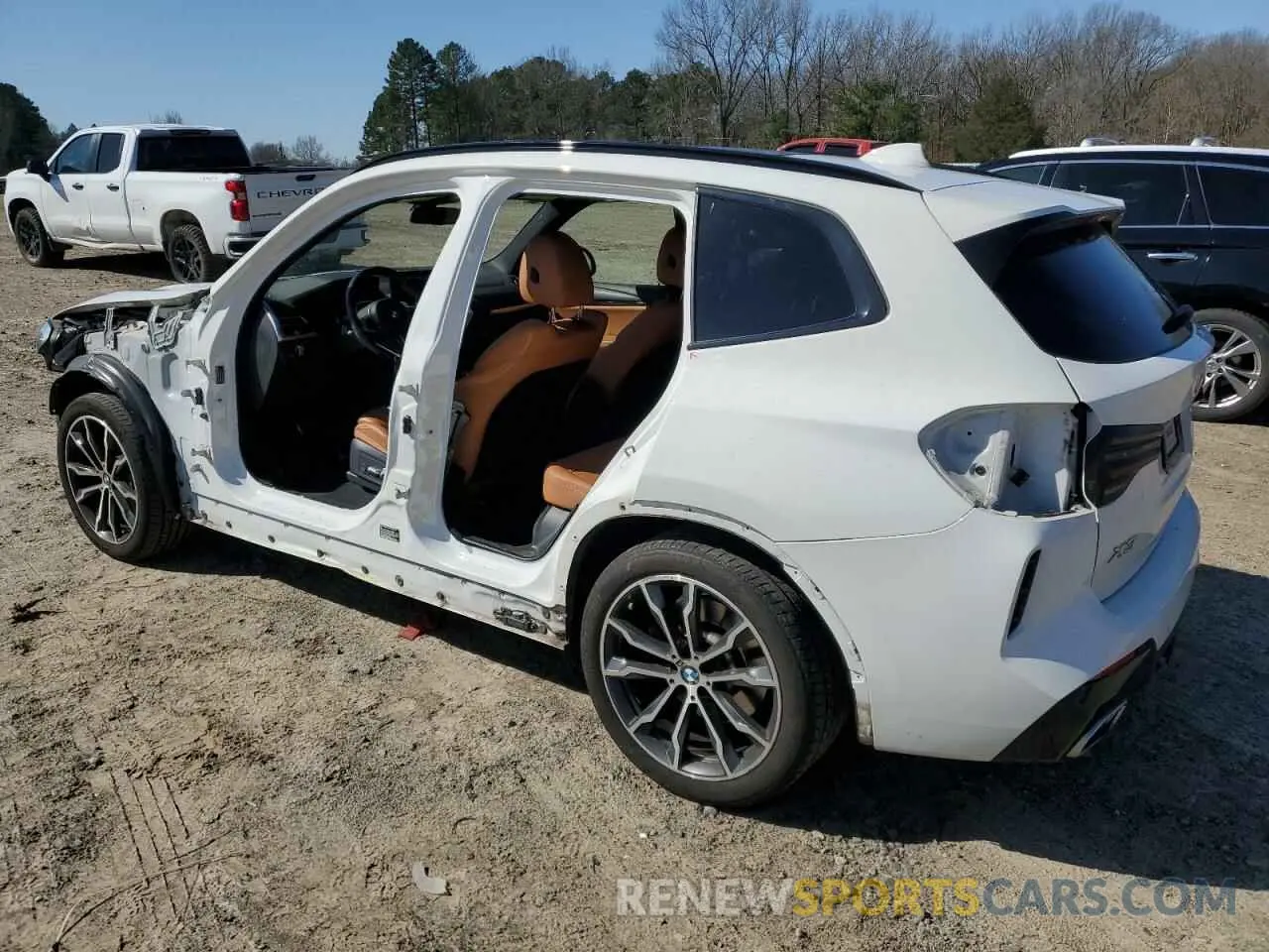 2 Фотография поврежденного автомобиля 5UX53DP09N9L66860 BMW X3 2022
