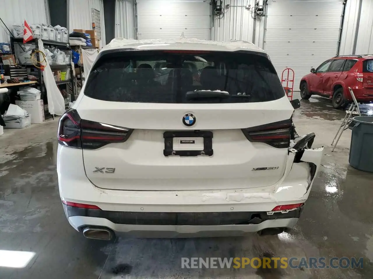 6 Фотография поврежденного автомобиля 5UX53DP0XN9J86366 BMW X3 2022
