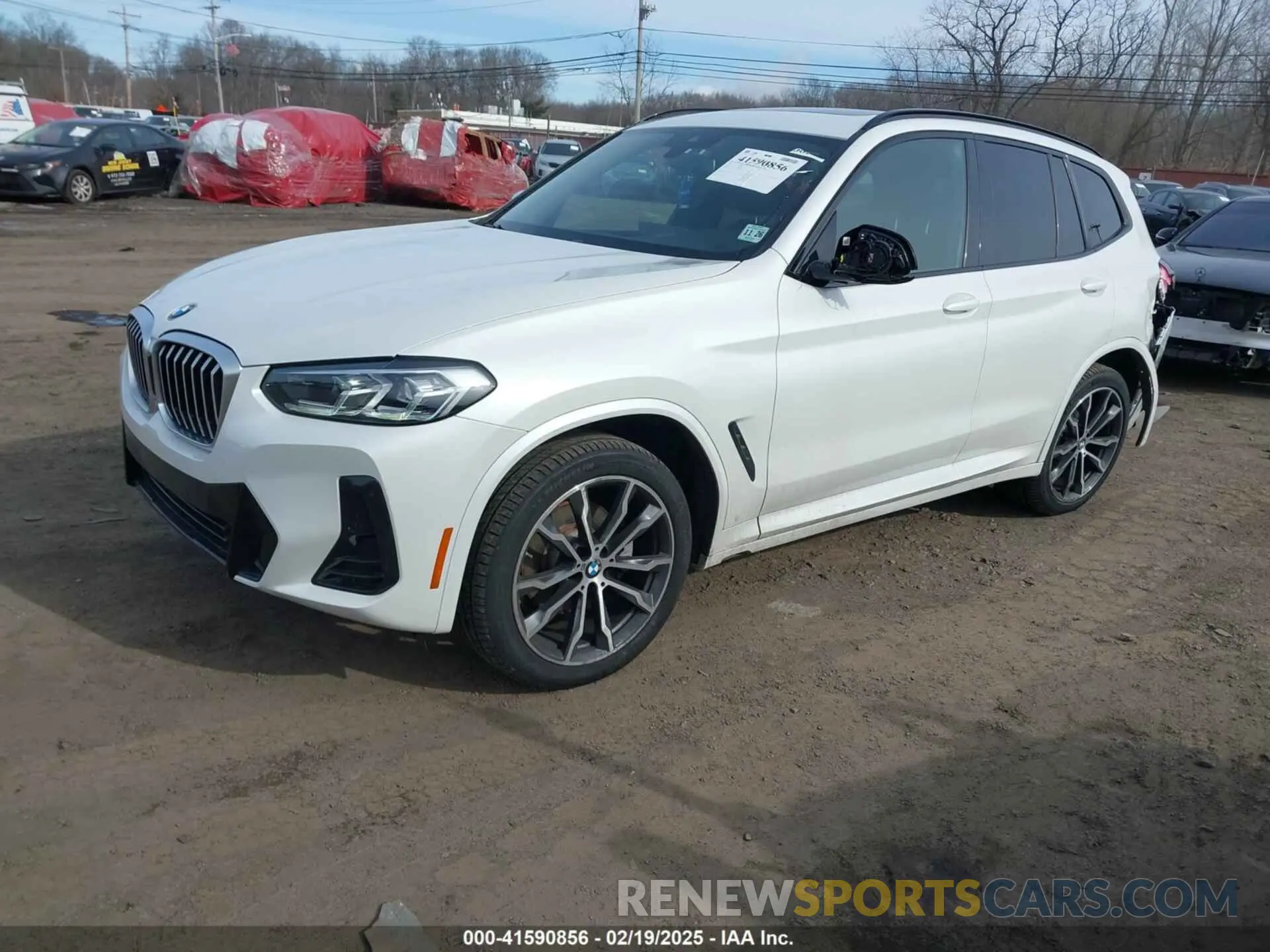 2 Photograph of a damaged car 5UX53DP0XN9K46338 BMW X3 2022