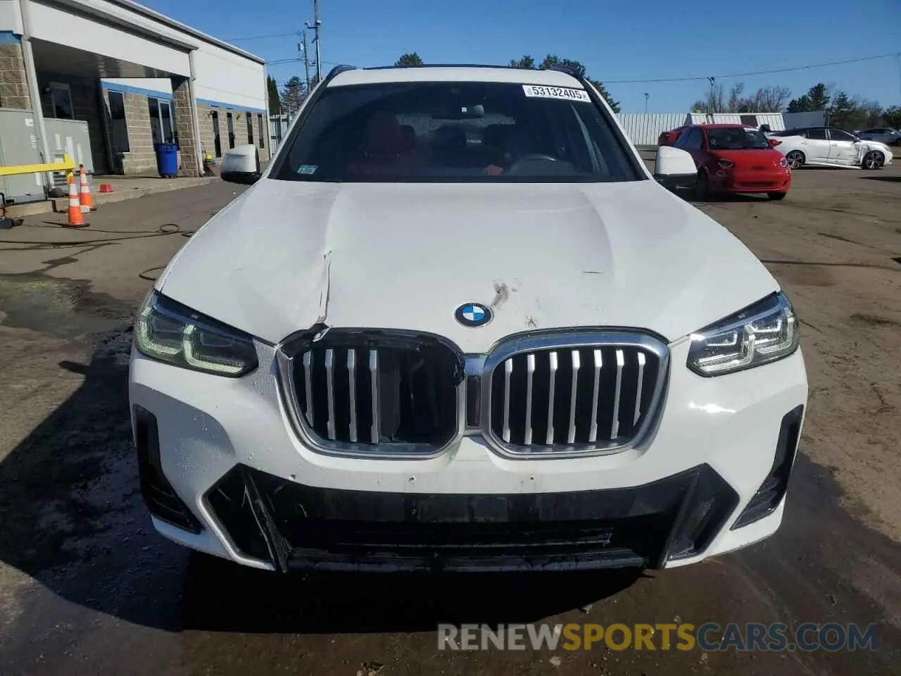 5 Photograph of a damaged car 5UX53DP0XN9M46412 BMW X3 2022