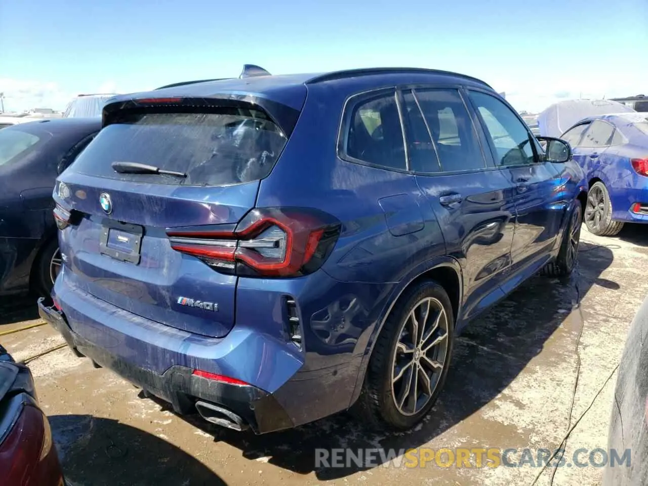 4 Фотография поврежденного автомобиля 5UX83DP04N9J58284 BMW X3 2022