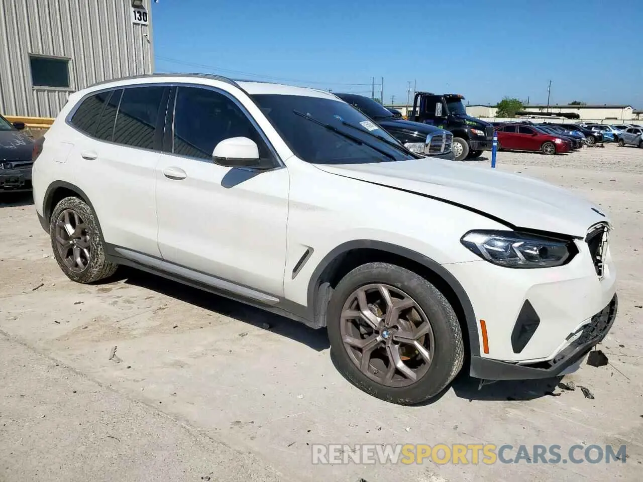 4 Photograph of a damaged car WBX47DP00NN173489 BMW X3 2022