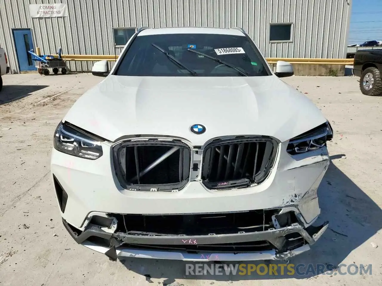 5 Photograph of a damaged car WBX47DP00NN173489 BMW X3 2022