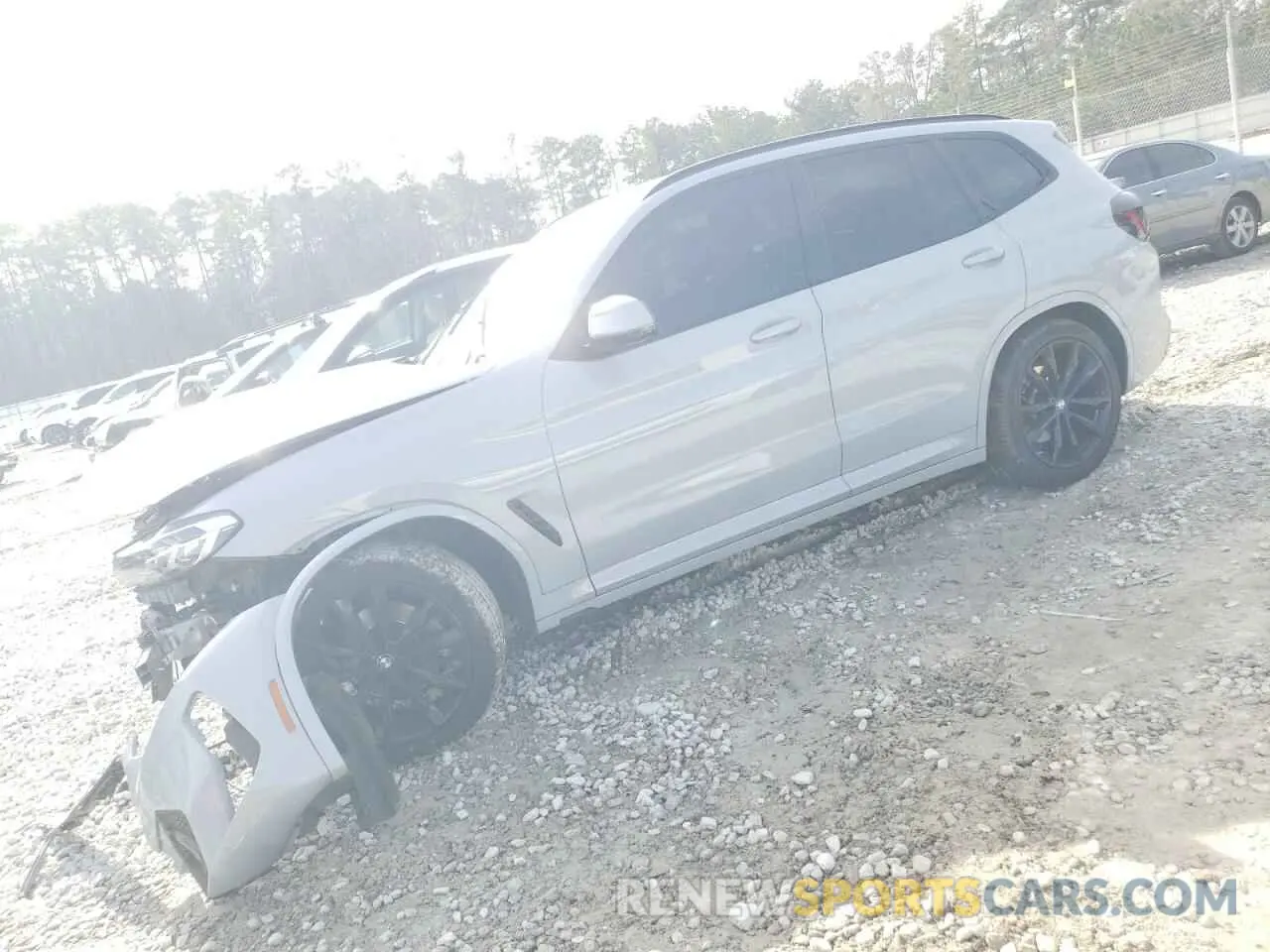 1 Photograph of a damaged car WBX47DP00NN177414 BMW X3 2022