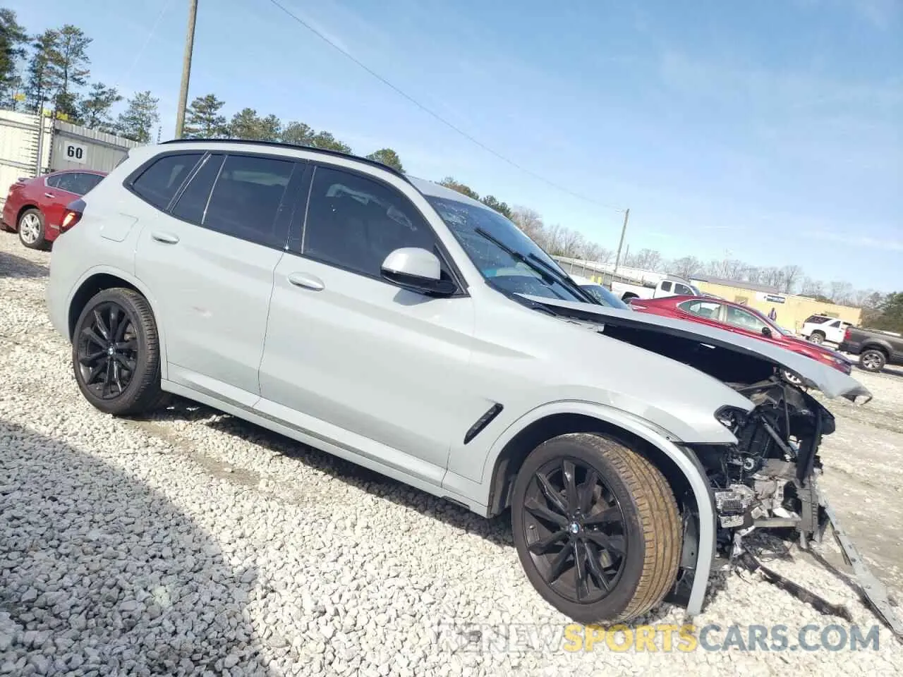 4 Photograph of a damaged car WBX47DP00NN177414 BMW X3 2022