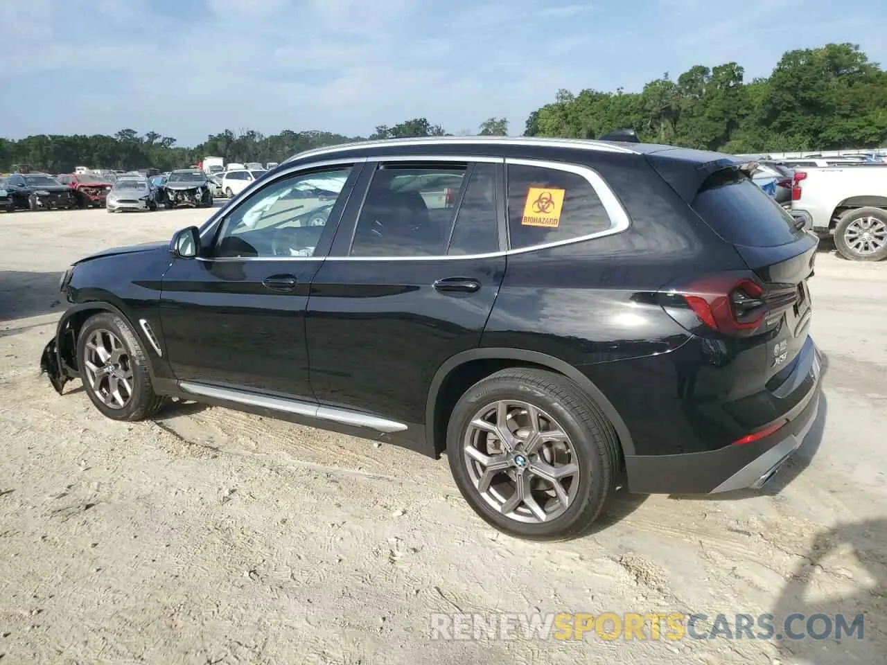 2 Photograph of a damaged car WBX47DP01NN172707 BMW X3 2022