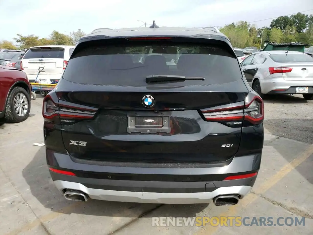 6 Фотография поврежденного автомобиля WBX47DP02NN155513 BMW X3 2022