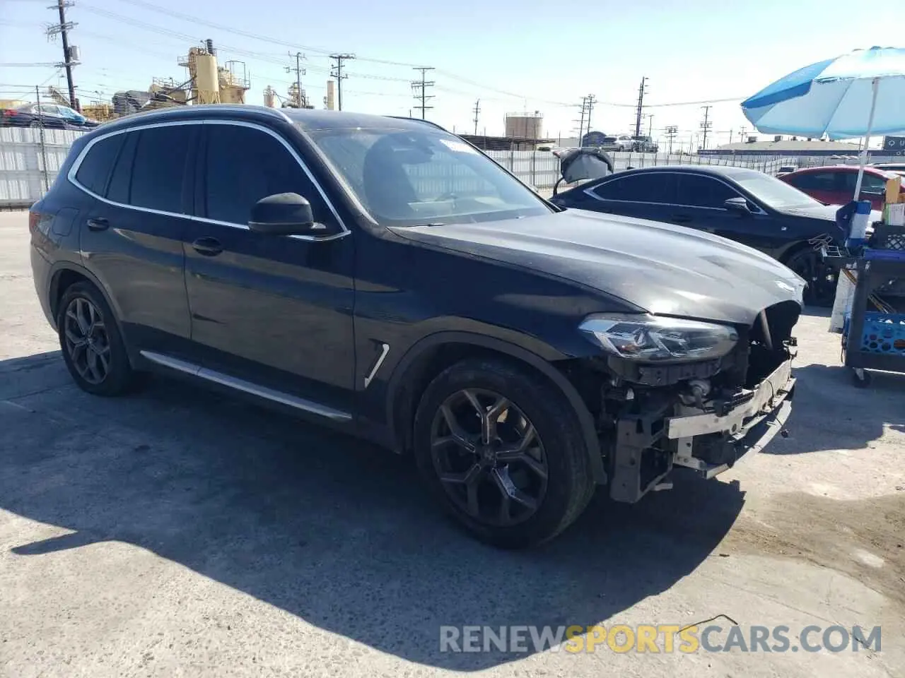 4 Photograph of a damaged car WBX47DP04NN173575 BMW X3 2022