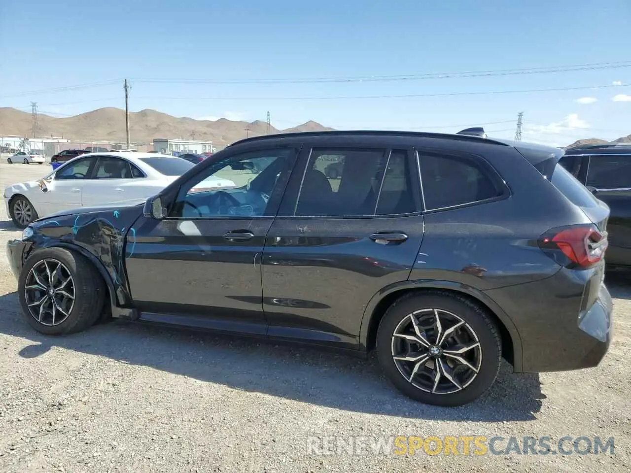 2 Photograph of a damaged car WBX47DP07NN186241 BMW X3 2022