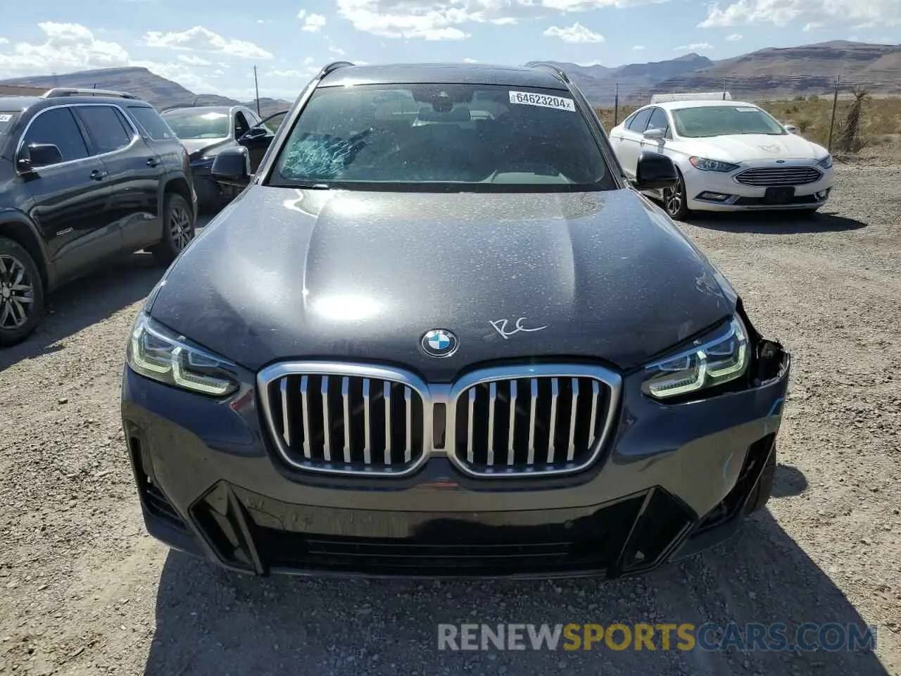 5 Photograph of a damaged car WBX47DP07NN186241 BMW X3 2022