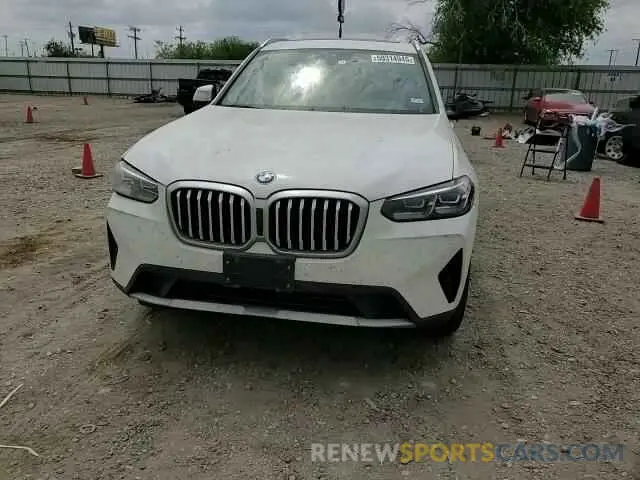 11 Photograph of a damaged car WBX47DP08NN165432 BMW X3 2022
