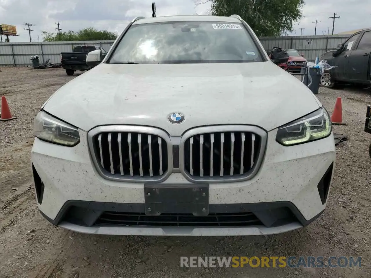 5 Photograph of a damaged car WBX47DP08NN165432 BMW X3 2022