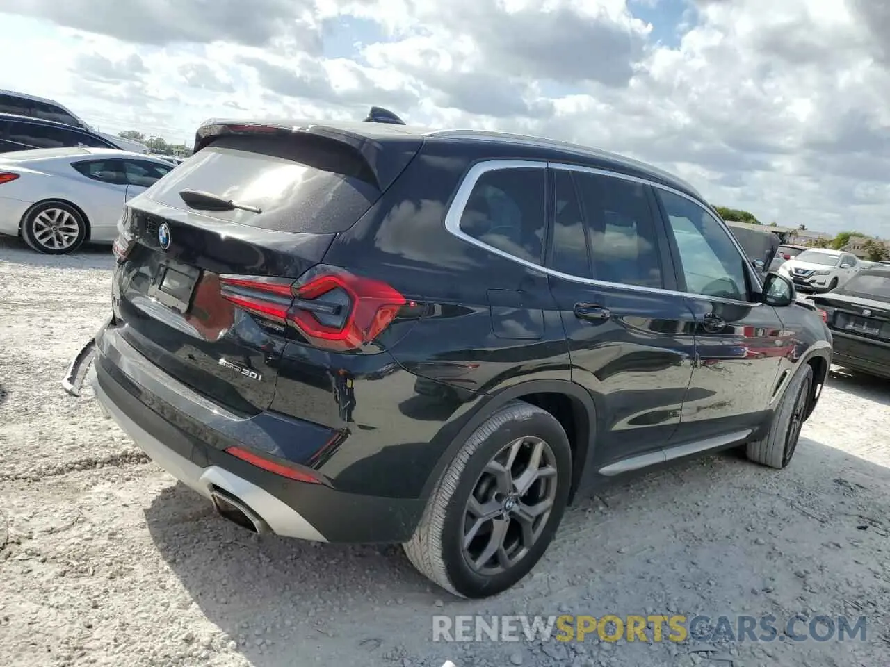 3 Фотография поврежденного автомобиля WBX47DP09NN163415 BMW X3 2022