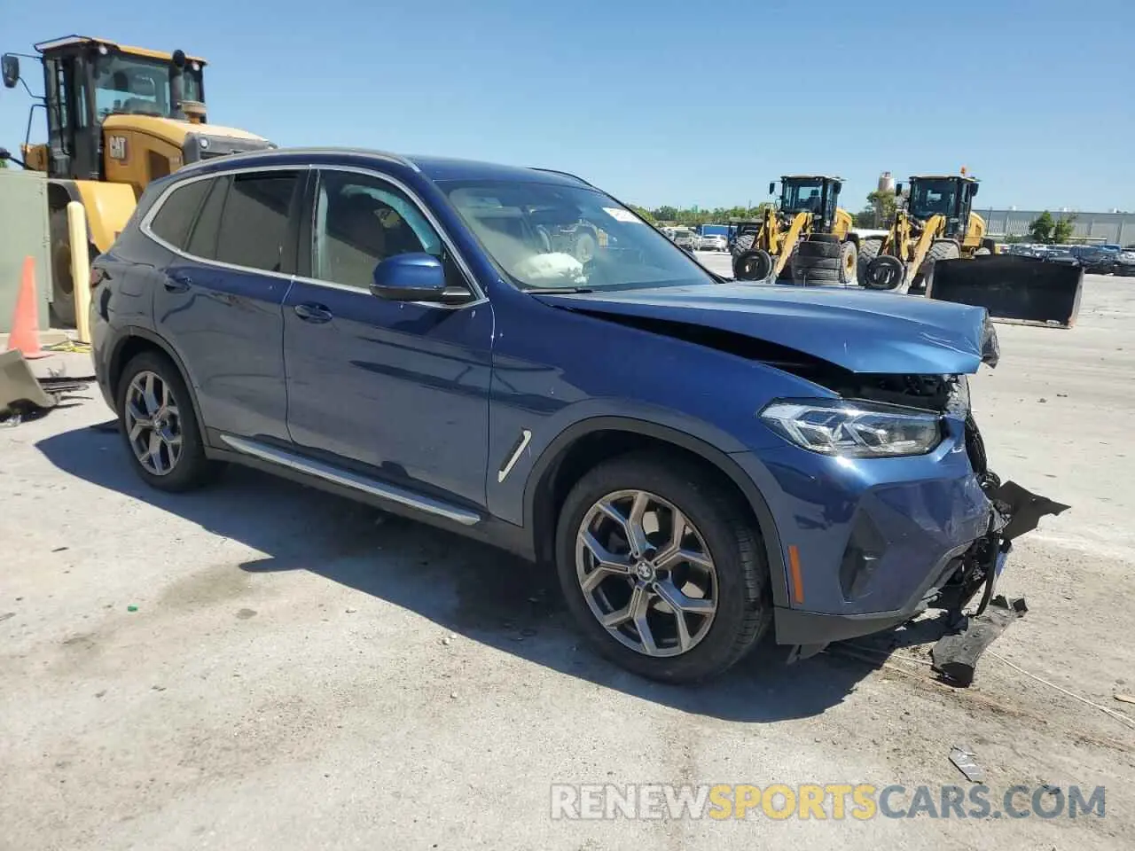 4 Photograph of a damaged car WBX47DP0XNN158398 BMW X3 2022