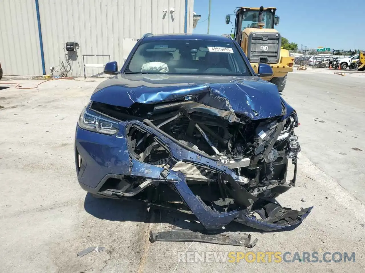 5 Photograph of a damaged car WBX47DP0XNN158398 BMW X3 2022