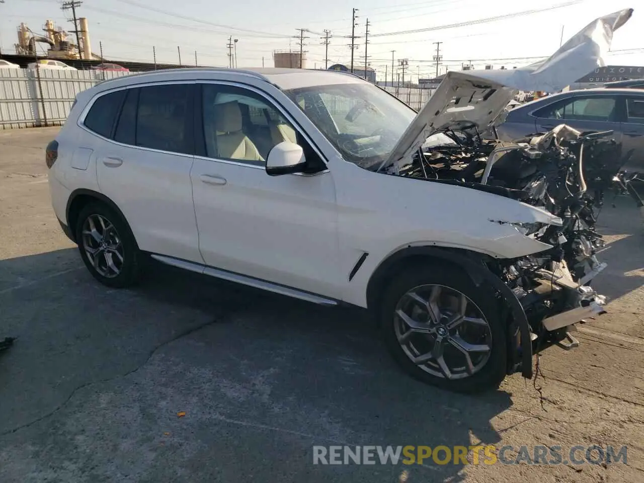 4 Photograph of a damaged car WBX47DP0XNN187089 BMW X3 2022