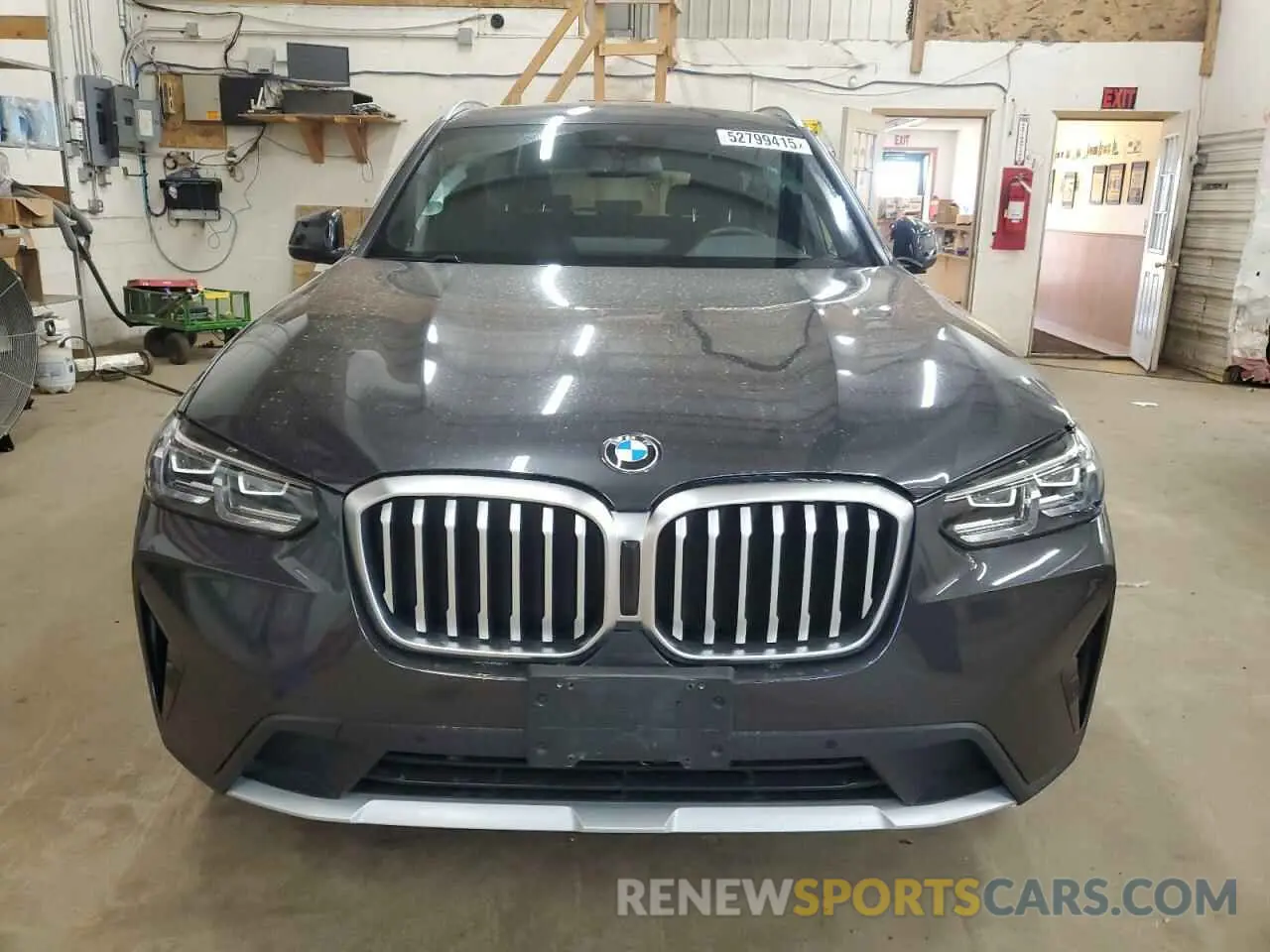 5 Фотография поврежденного автомобиля WBX57DP01NN177720 BMW X3 2022