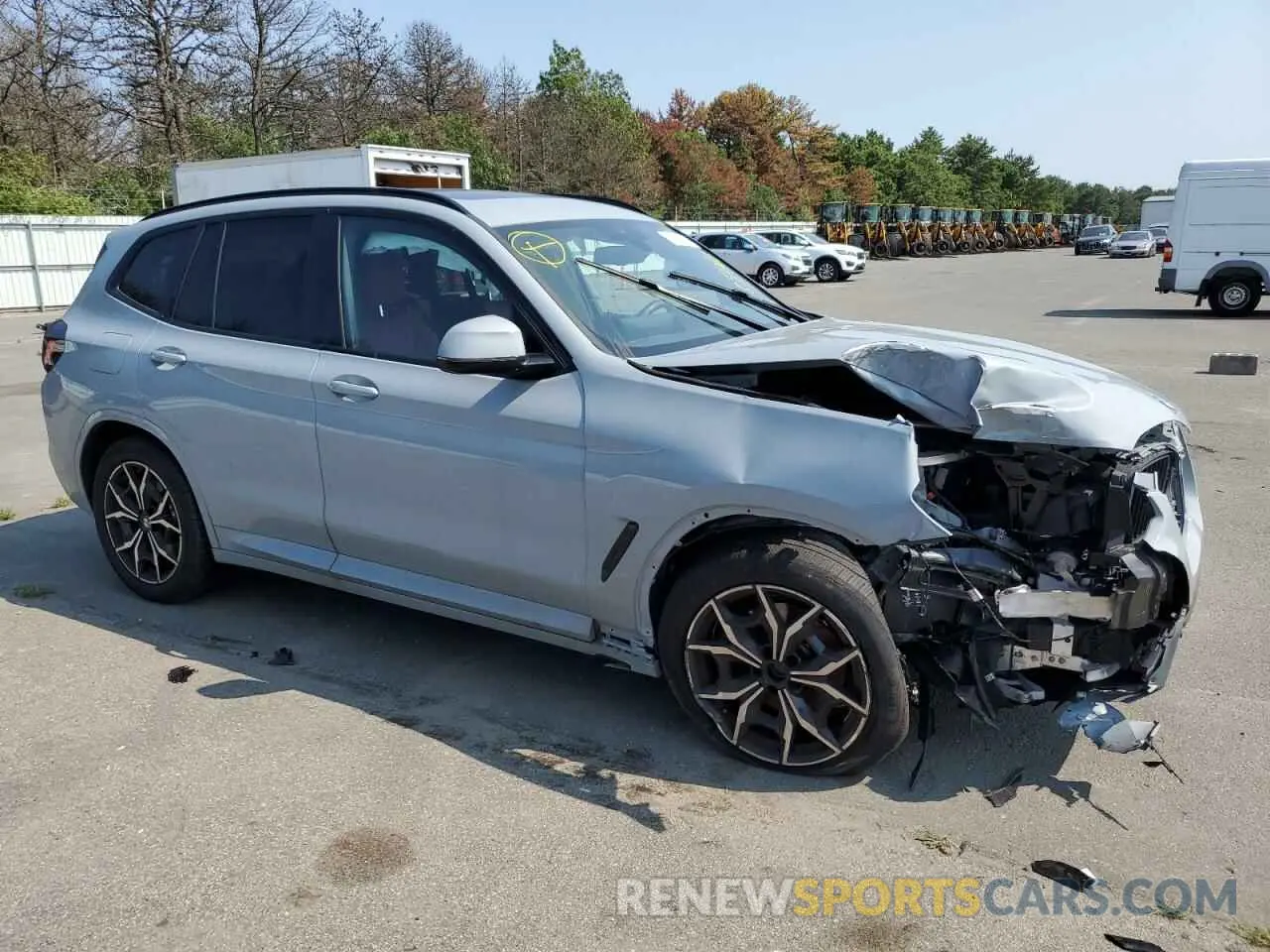 4 Photograph of a damaged car WBX57DP04NN185066 BMW X3 2022