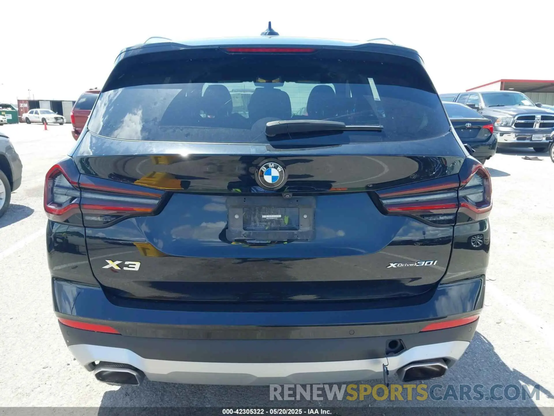 16 Фотография поврежденного автомобиля WBX57DP06NN16Y271 BMW X3 2022