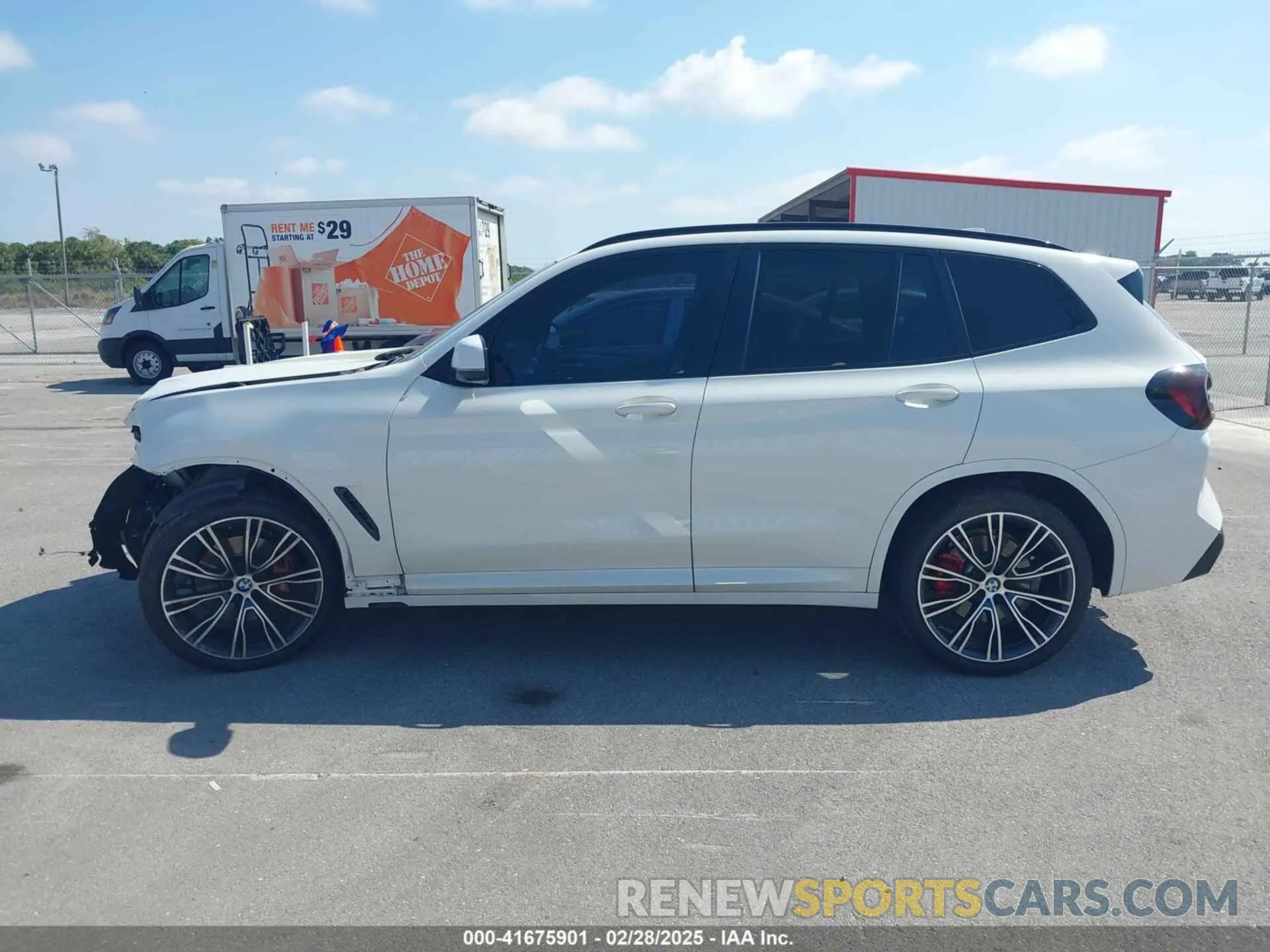 14 Photograph of a damaged car WBX57DP06NN173243 BMW X3 2022