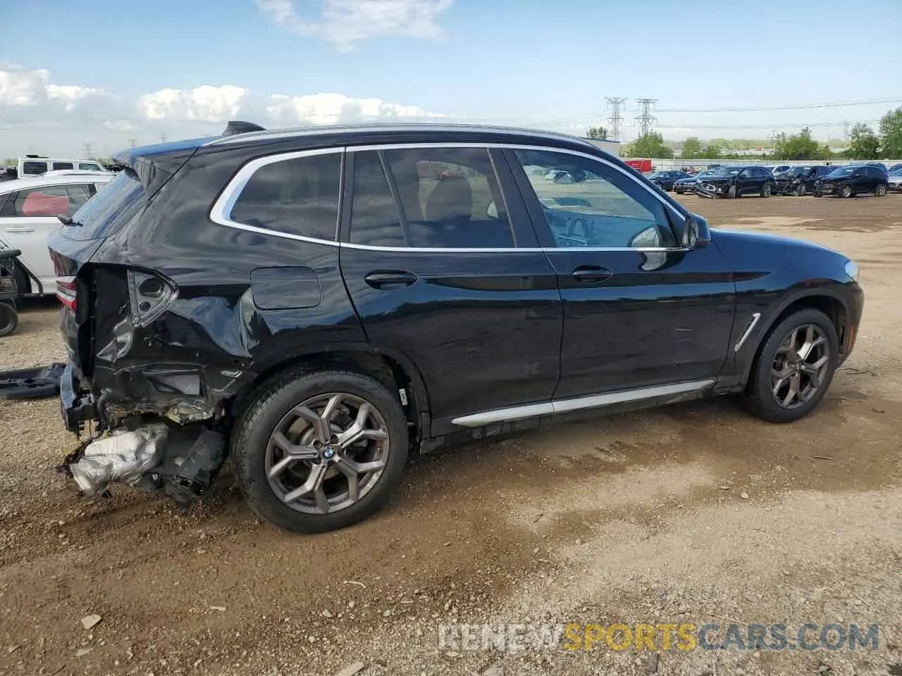 3 Photograph of a damaged car WBX57DP08NN172188 BMW X3 2022