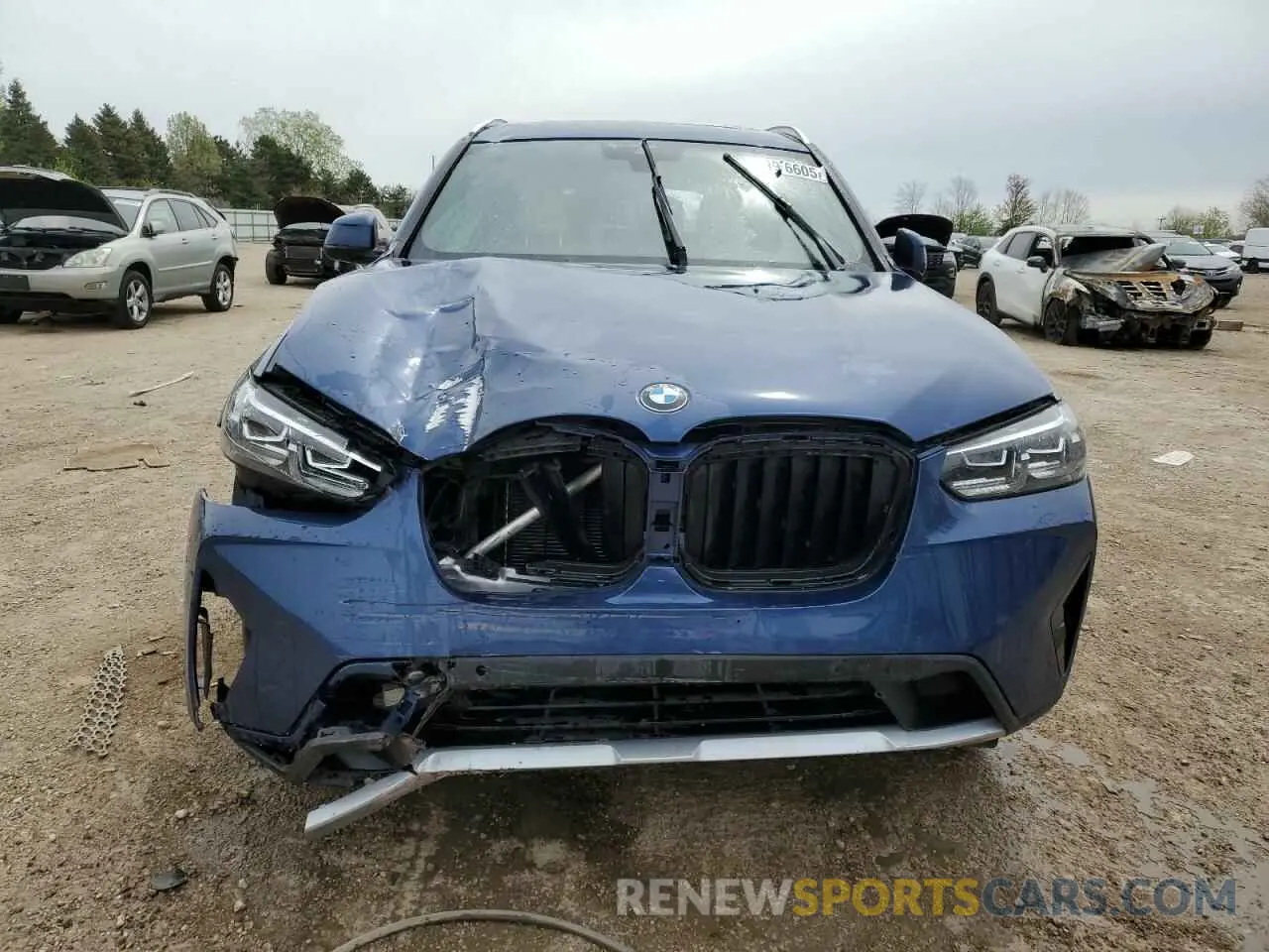 5 Photograph of a damaged car WBX57DP09NN160731 BMW X3 2022