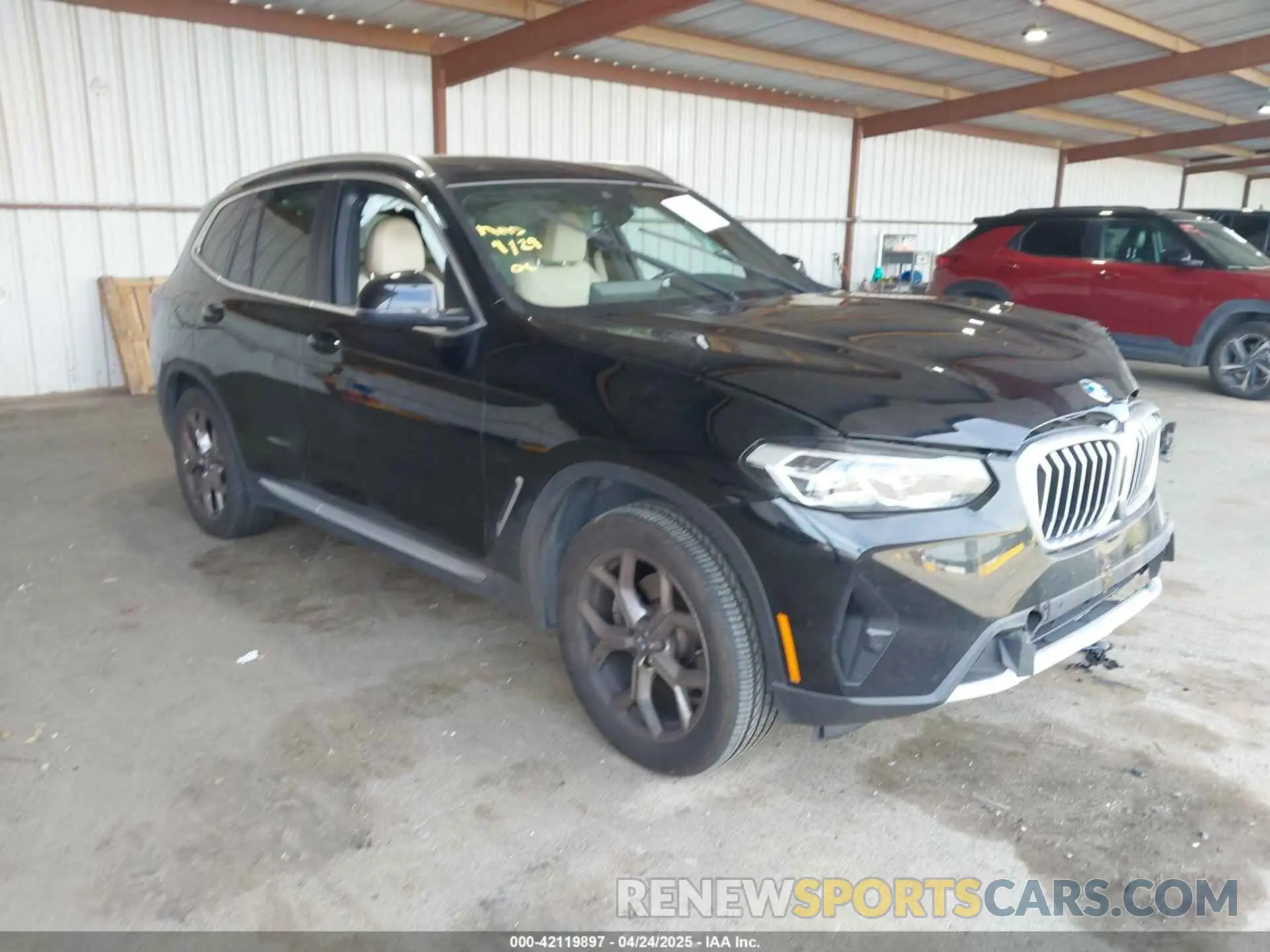 1 Фотография поврежденного автомобиля WBX57DP0XNN183208 BMW X3 2022