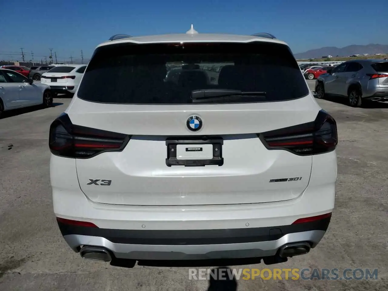6 Фотография поврежденного автомобиля 5UX43DP05P9R57167 BMW X3 2023