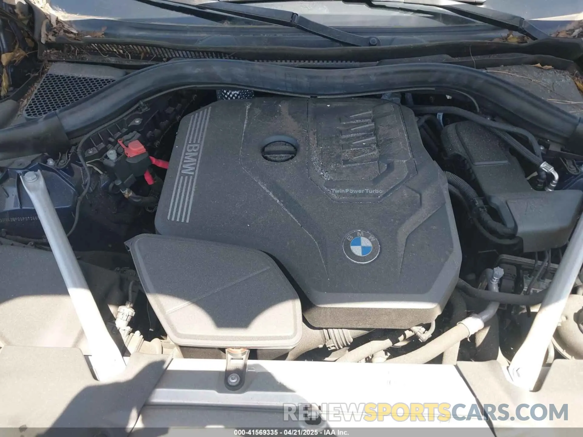 10 Фотография поврежденного автомобиля 5UX43DP05P9T36656 BMW X3 2023