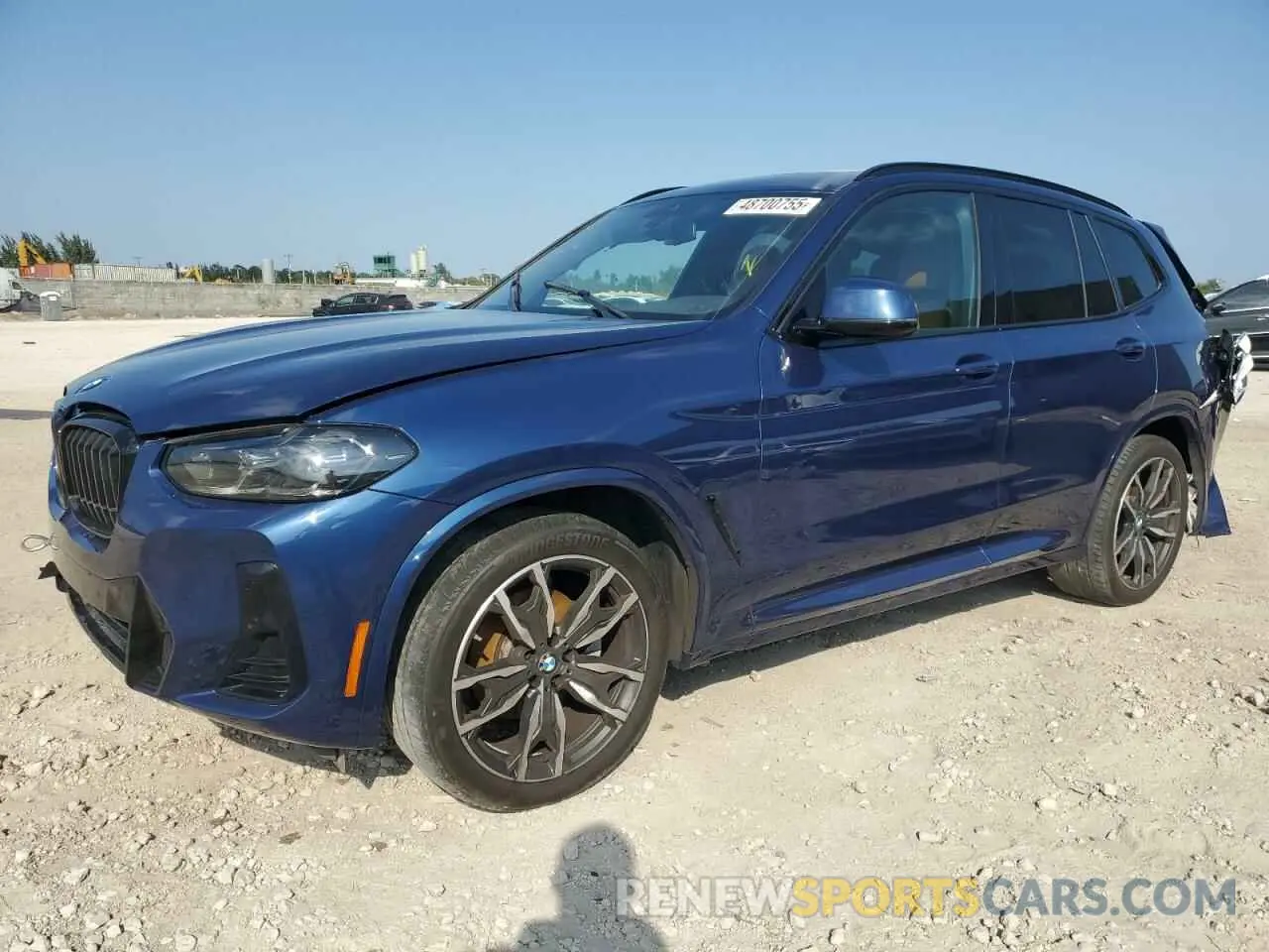 1 Фотография поврежденного автомобиля 5UX43DP06P9R48512 BMW X3 2023