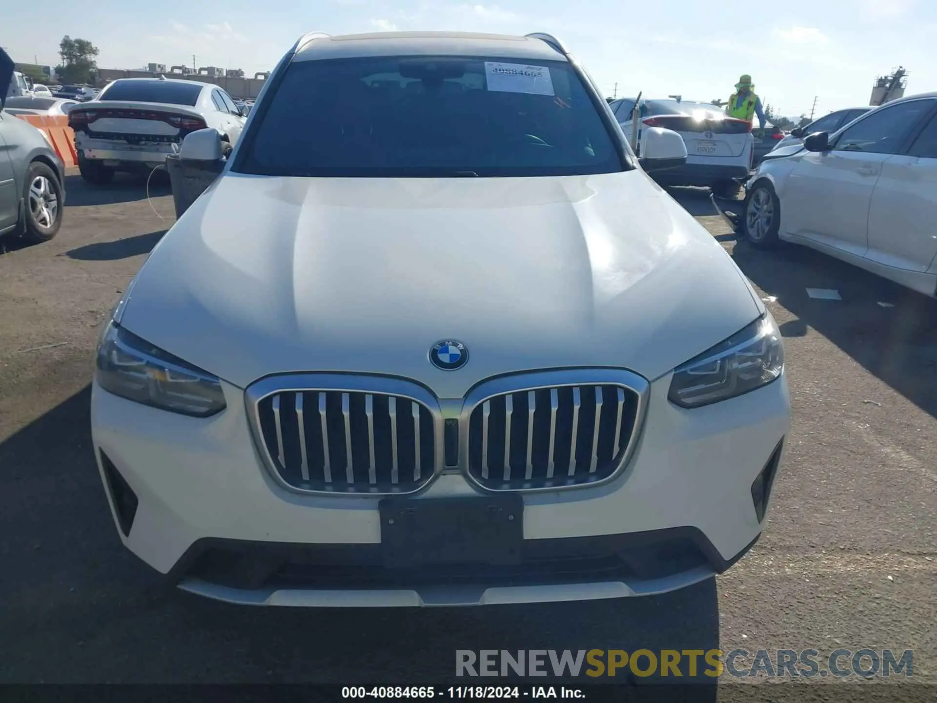 13 Photograph of a damaged car 5UX43DP07P9N54744 BMW X3 2023