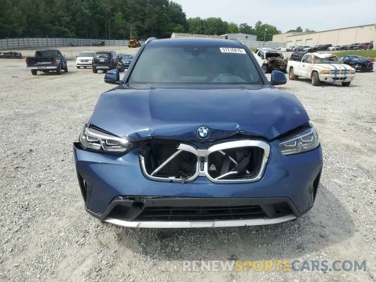5 Photograph of a damaged car 5UX43DP07P9S19242 BMW X3 2023