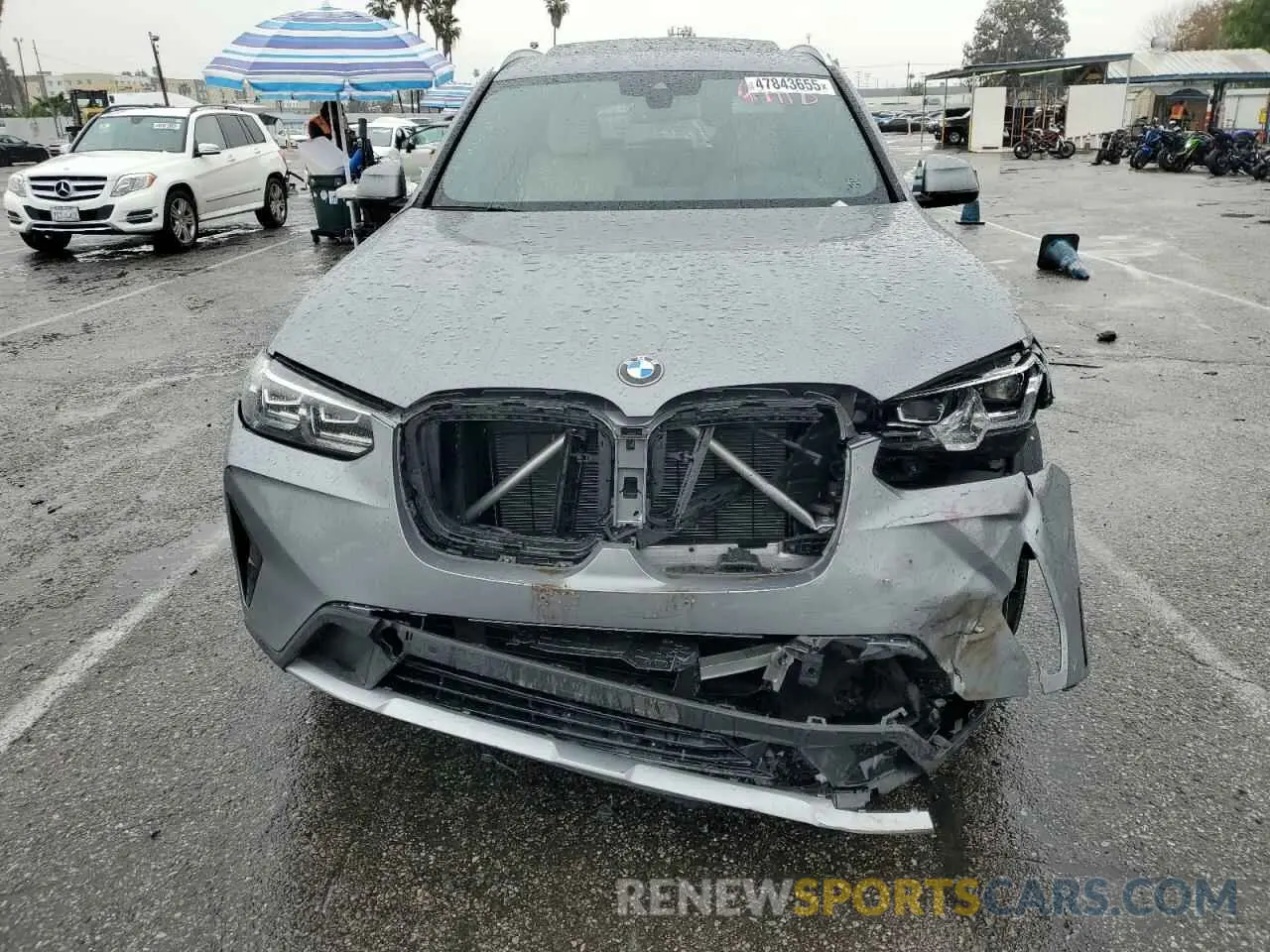 5 Фотография поврежденного автомобиля 5UX43DP08P9S82575 BMW X3 2023
