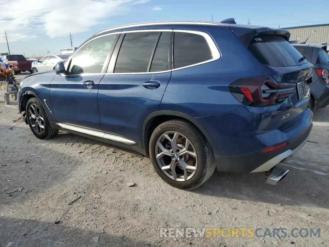 2 Photograph of a damaged car 5UX53DP00P9N79781 BMW X3 2023