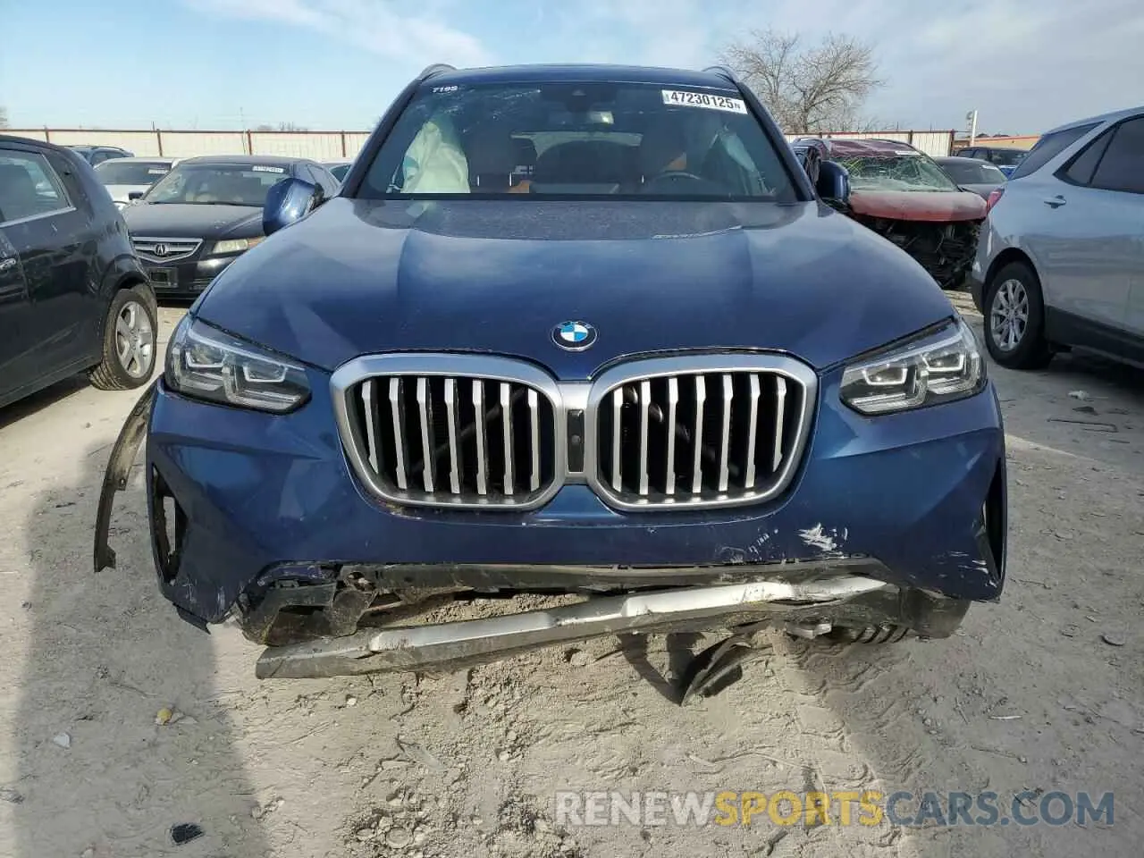 5 Photograph of a damaged car 5UX53DP00P9N79781 BMW X3 2023
