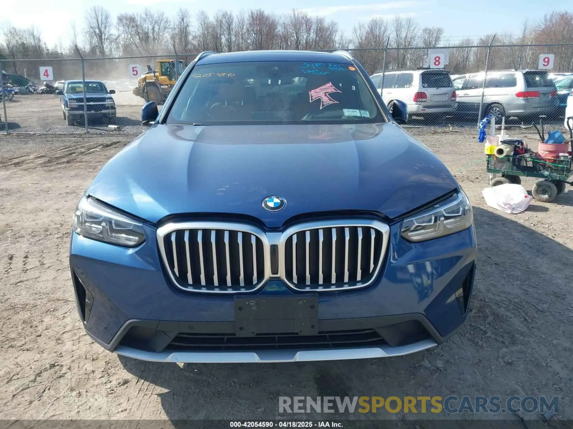 13 Photograph of a damaged car 5UX53DP00P9R59770 BMW X3 2023