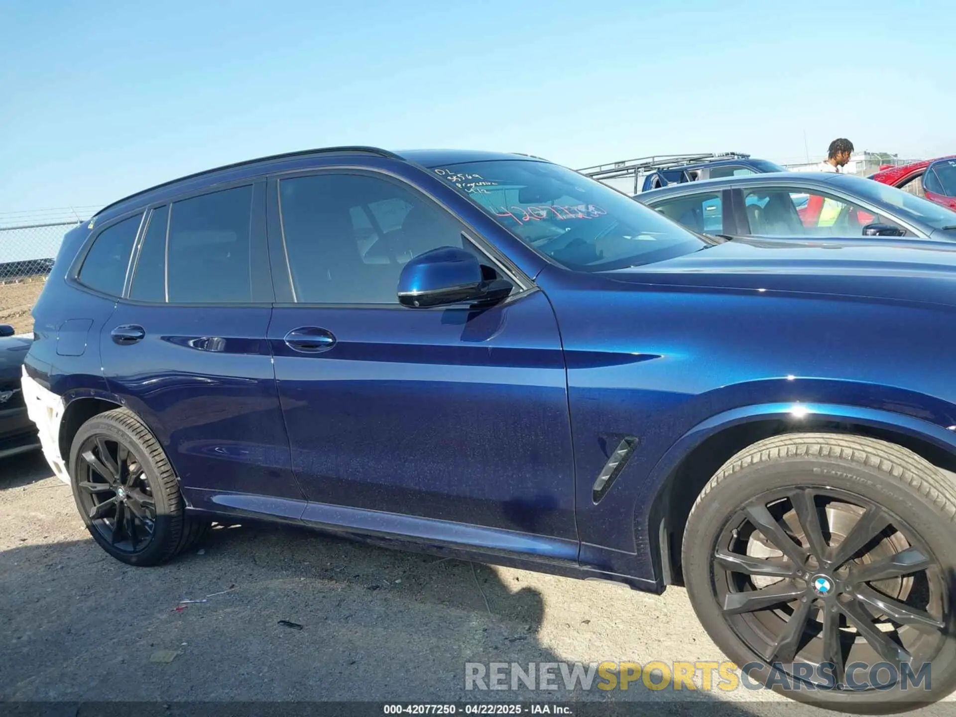 13 Photograph of a damaged car 5UX53DP03P9R64610 BMW X3 2023