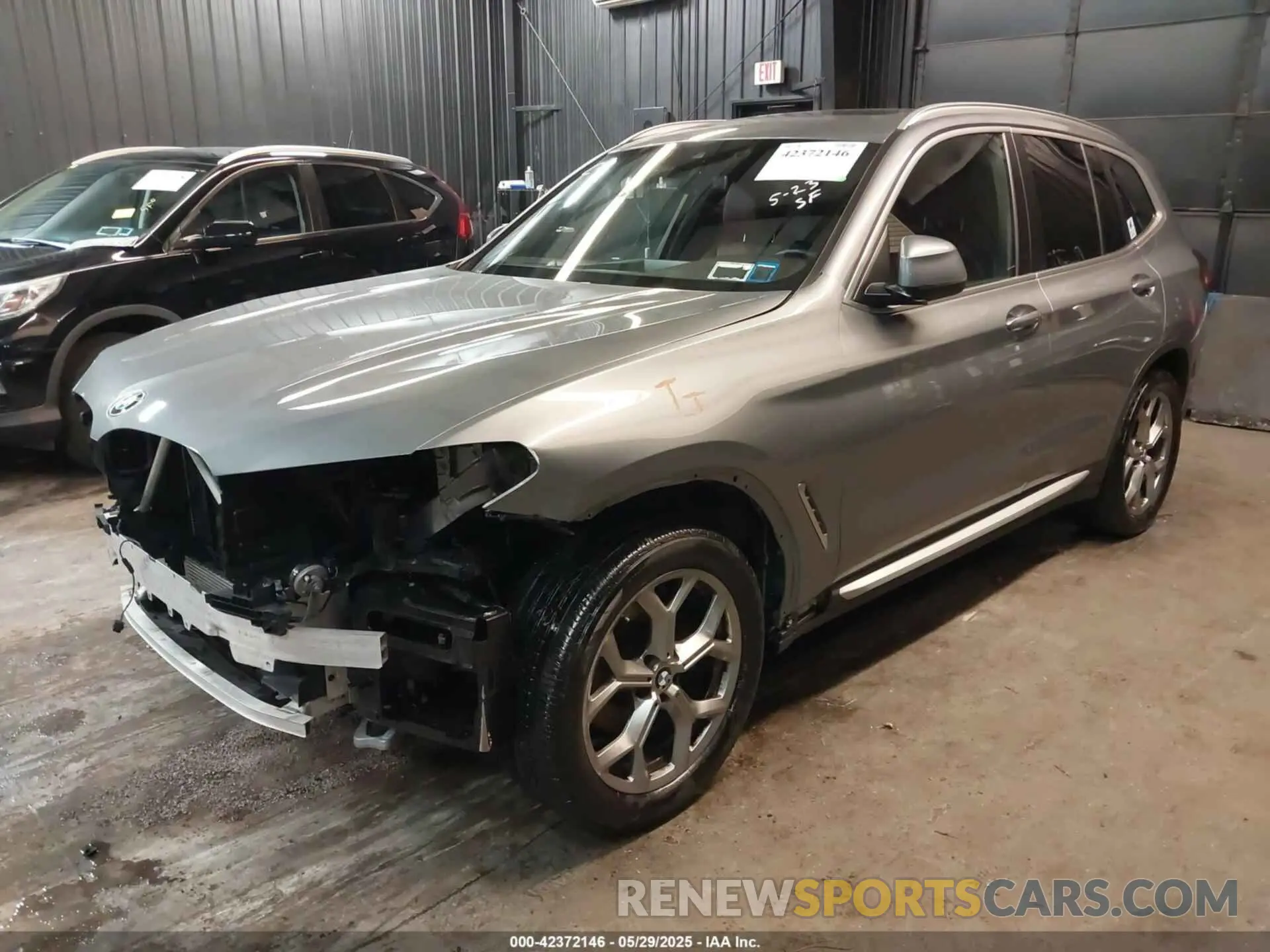 2 Фотография поврежденного автомобиля 5UX53DP04P9P09903 BMW X3 2023