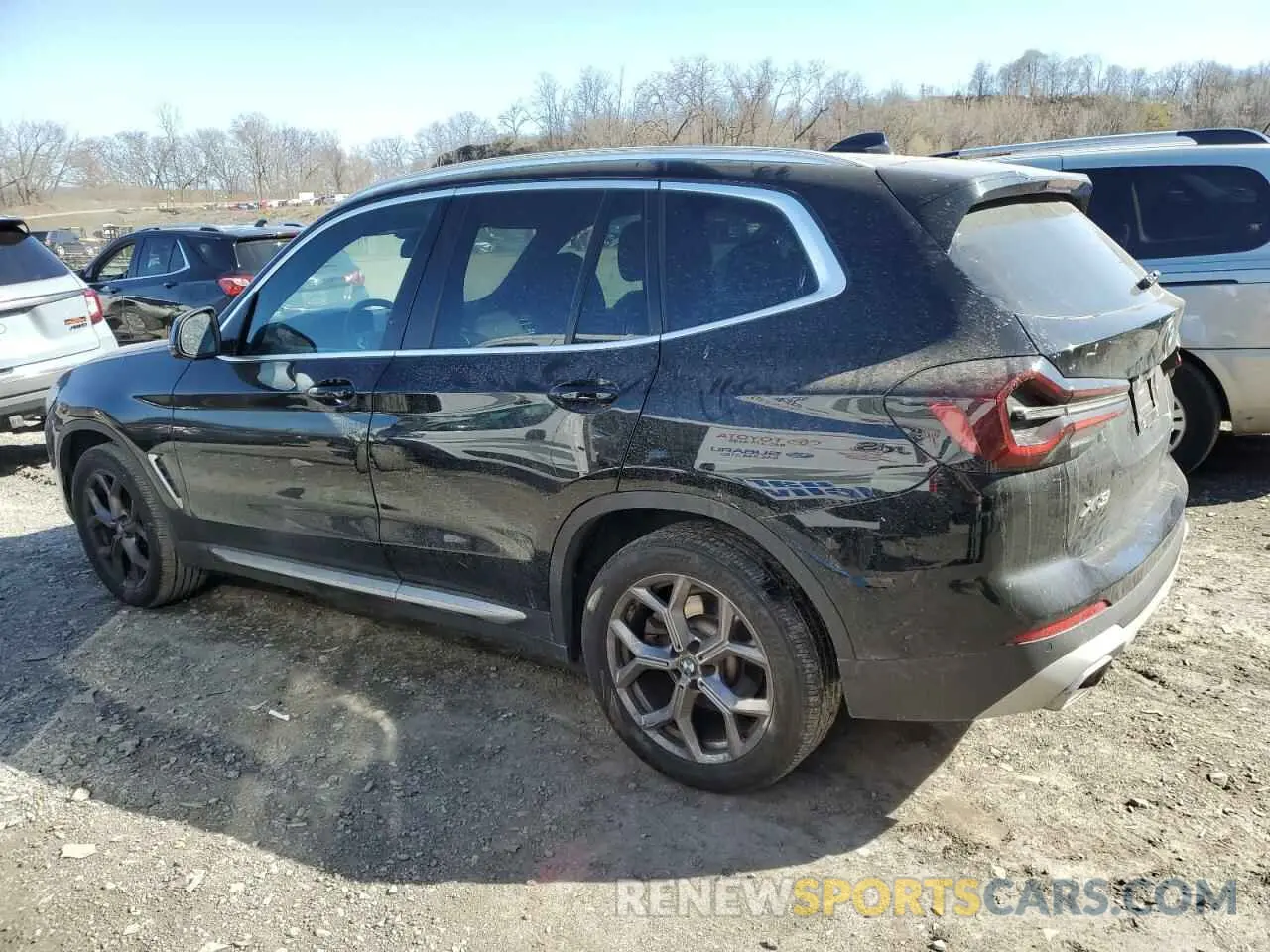 2 Photograph of a damaged car 5UX53DP04P9R28571 BMW X3 2023