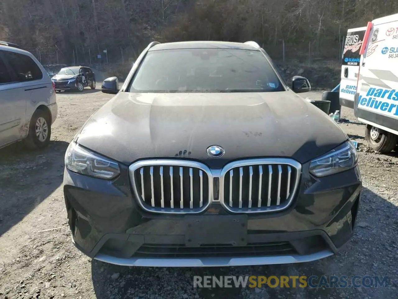 5 Photograph of a damaged car 5UX53DP04P9R28571 BMW X3 2023