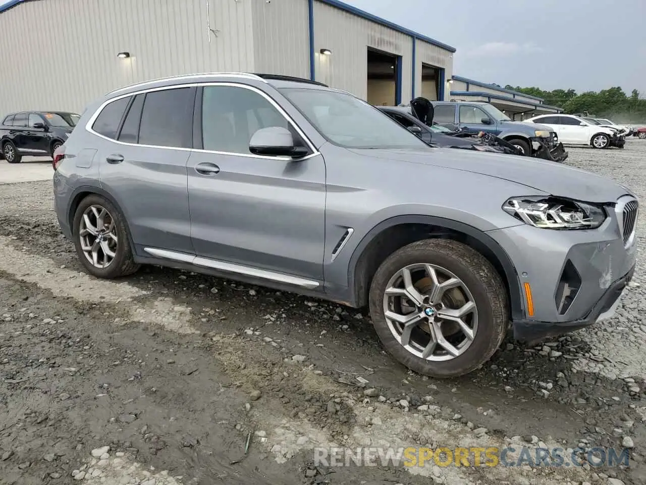 4 Фотография поврежденного автомобиля 5UX53DP04P9S68659 BMW X3 2023
