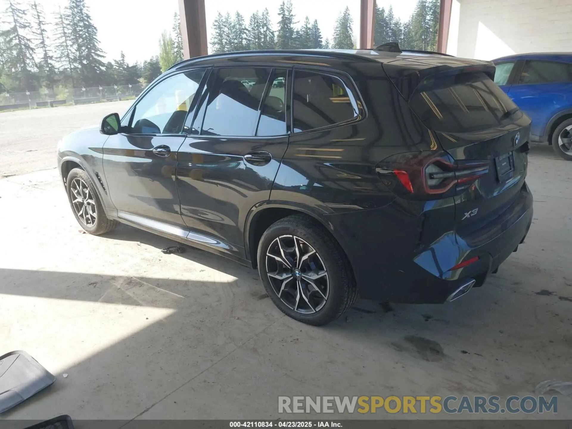 3 Фотография поврежденного автомобиля 5UX53DP04P9T10635 BMW X3 2023