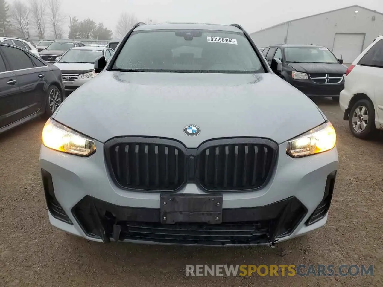 5 Фотография поврежденного автомобиля 5UX53DP05P9R11729 BMW X3 2023